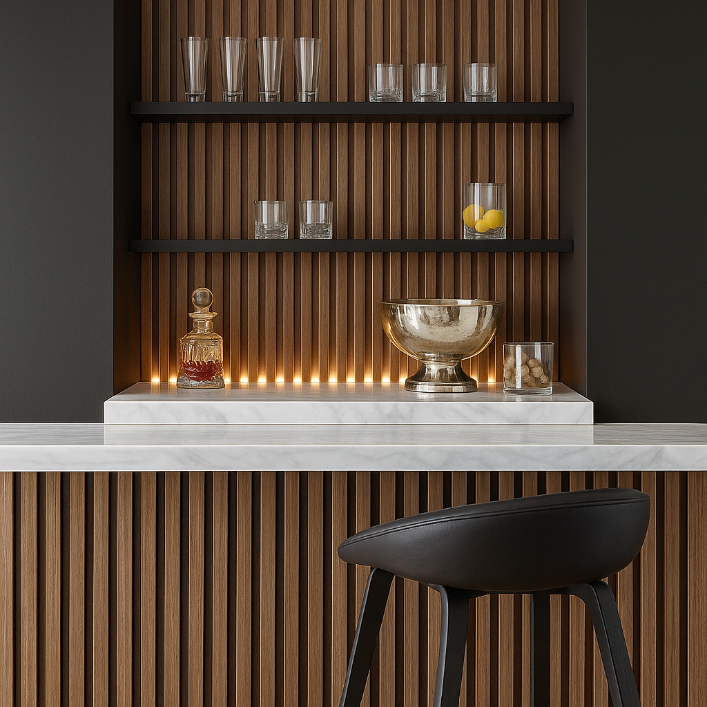 Lambrin | Caja 10pz | Color Nogal Oscuro